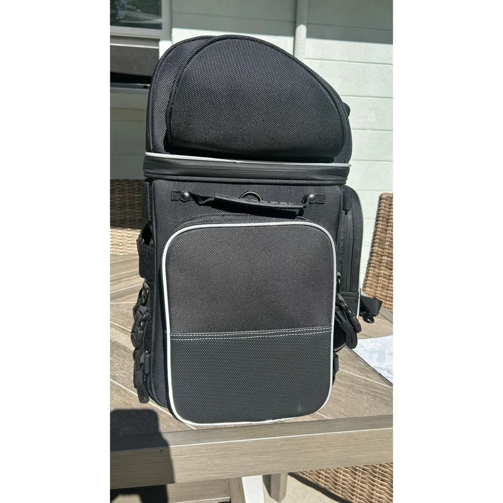 Harley-Davidson Onyx Premium Luggage Touring Bag 93300103 Black Moto w Cover